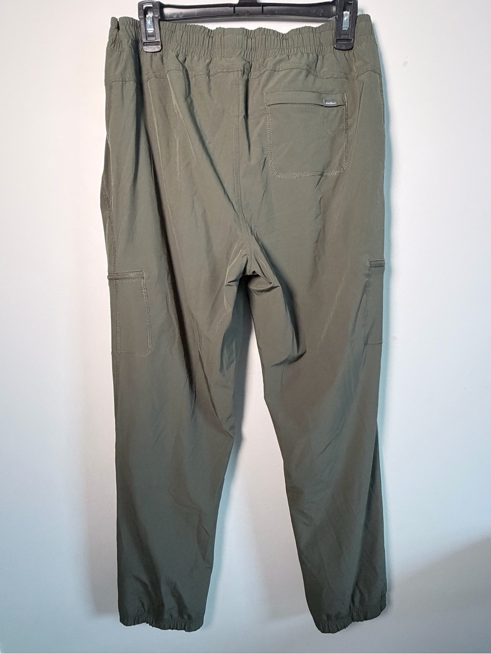 Eddie Bauer Army Green Drawstring Cargo Joggers - Picture 8 of 14
